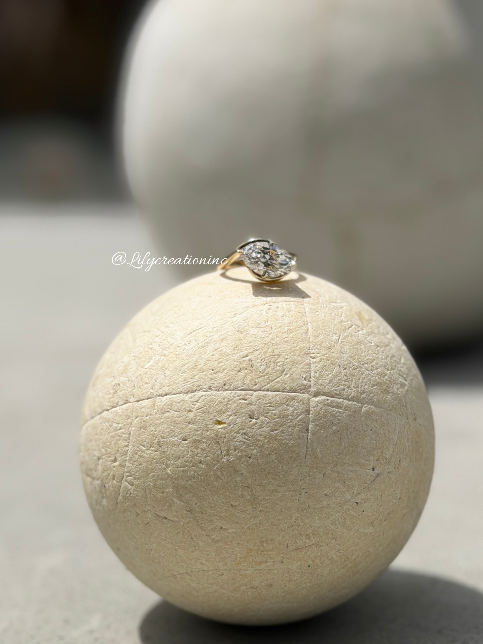 Marquise Solitaire Rapture Lab Grown Diamond Engagement Ring