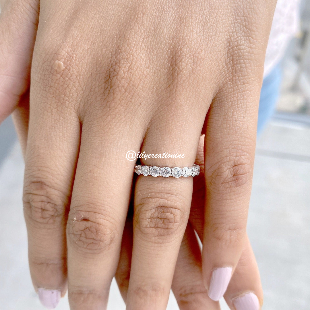 2 Carat Round Diamond Eternity Band