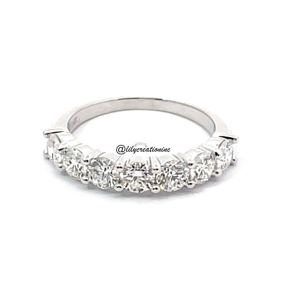 2 Carat 7 Stone Diamond Eternity Band