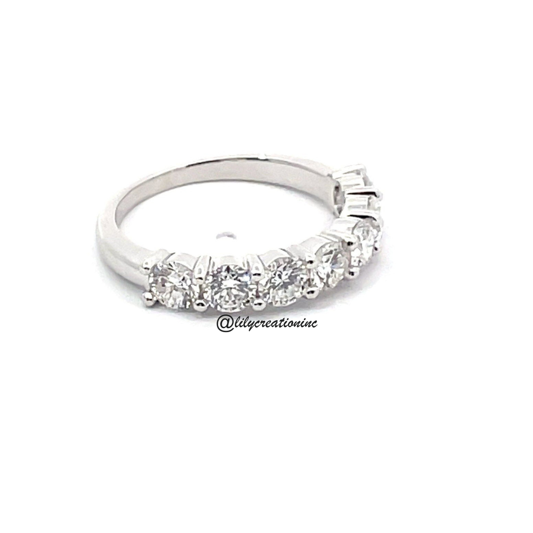 2 Carat 7 Stone Diamond Eternity Band