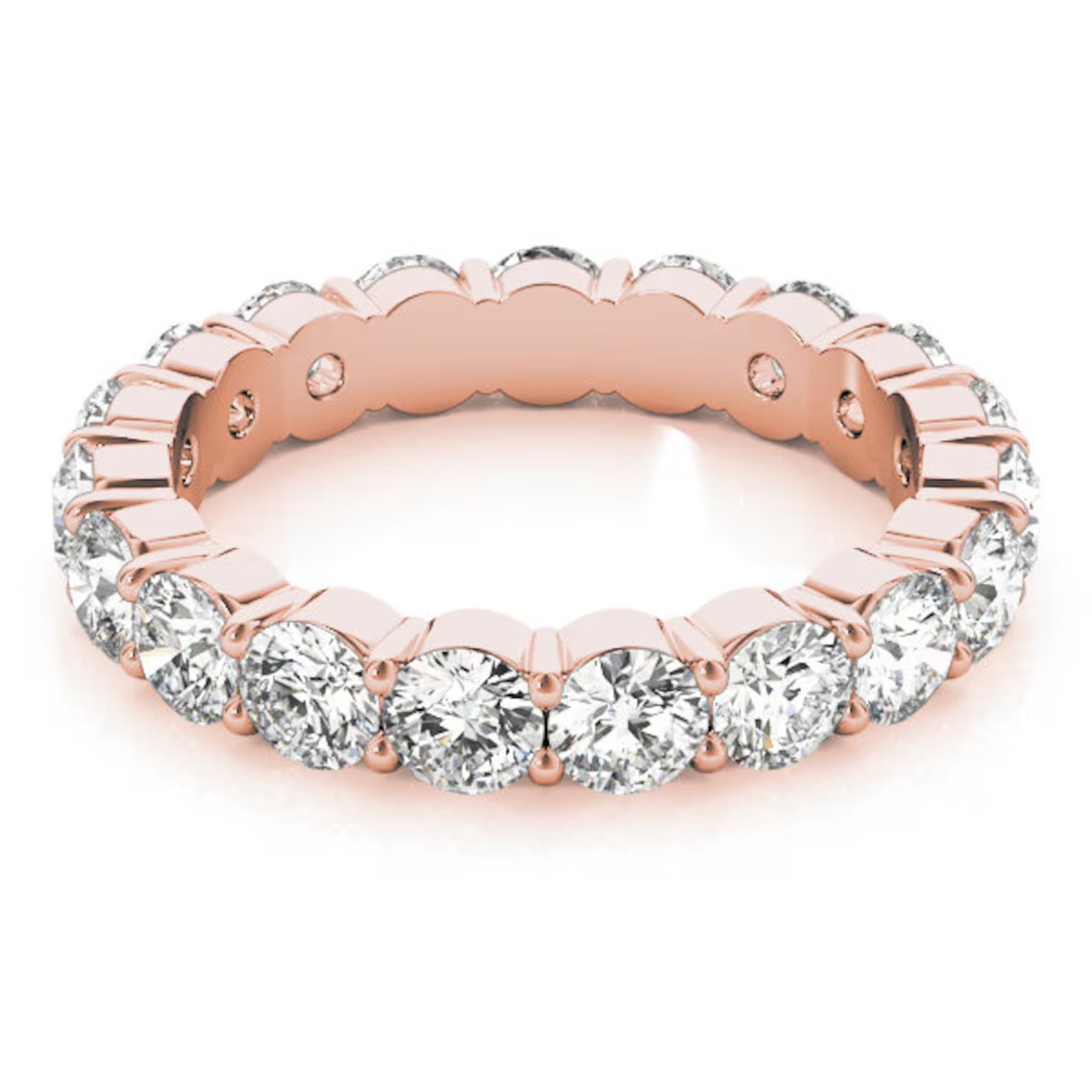 2 Carat Round Diamond Eternity Band
