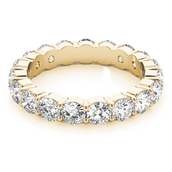 3 Carat Round Diamond Eternity Bands