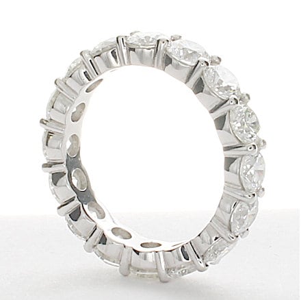 4 Carat Round Diamond Eternity Band