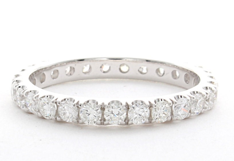 2 Carat Pavé Diamond Eternity Band