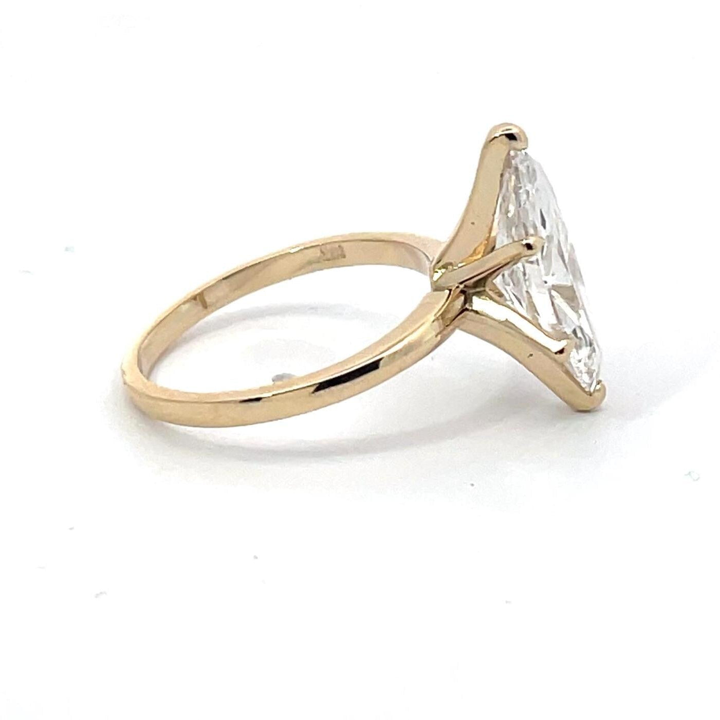 Marquee Diamond Engagement Ring