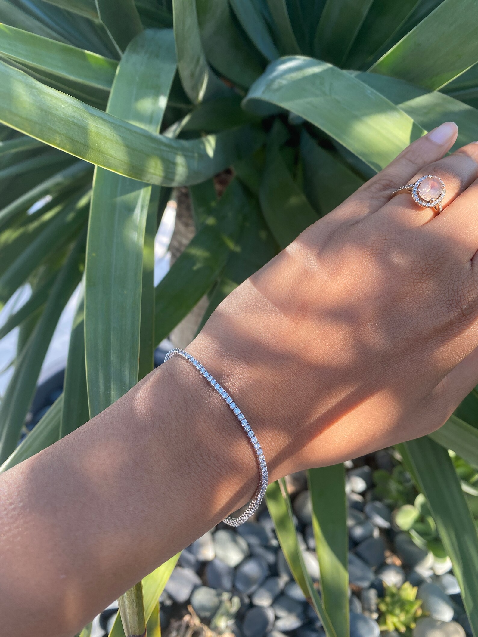 2 Carat Round Diamond Tennis Bracelet