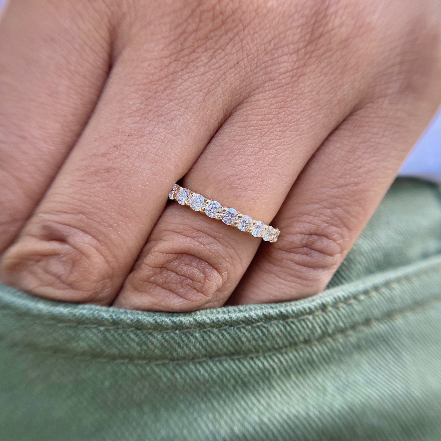 1.5 Carat Diamond Eternity Band