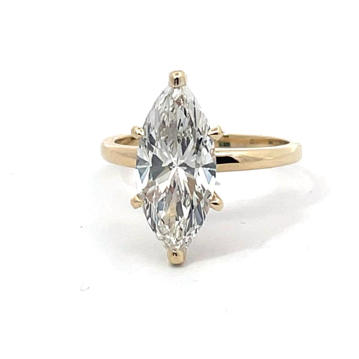 Marquee Diamond Engagement Ring